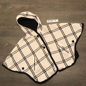 5T girls hooded cloak